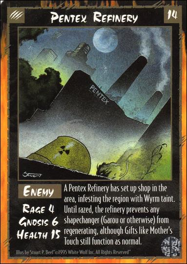 Rage Limited (Base Set) card 197 Pentex Refinery 