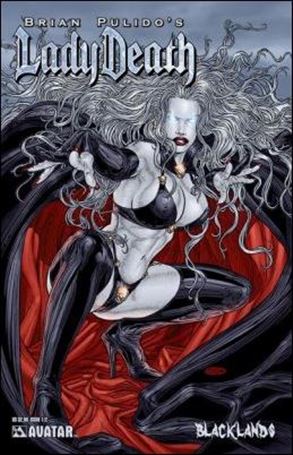 Brian Pulido's Lady Death: Blacklands issue 1/2-I Prism Foil Cover 1/1000