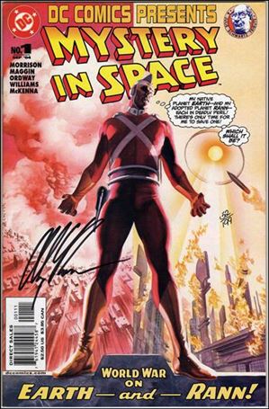 DC Comics Presents: Mystery in Space issue 1-B DF (Signed by Alex Ross)  1/199