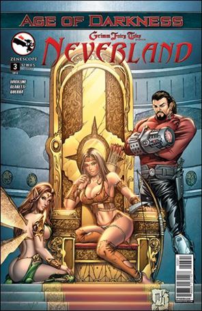 Grimm Fairy Tales Presents Neverland: Age of Darkness issue 3-B Mike Krome Cover