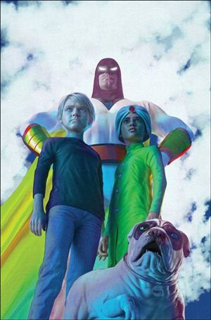 Space Ghost / Jonny Quest: Space Quest issue 1-W Mark Spears Foil Virgin Cover
