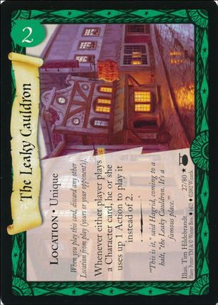 Harry Potter: Diagon Alley (Base Set) card 27 The Leaky Cauldron