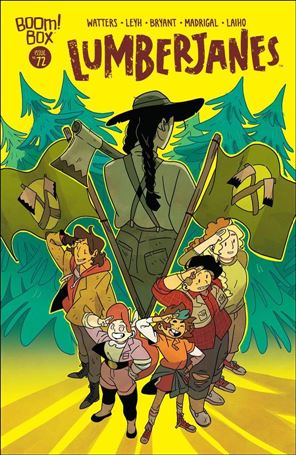 Lumberjanes issue 72 Kat Leyh Cover