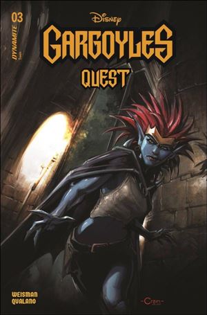 Gargoyles: Quest issue 3 Clayton Crain Cover