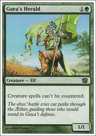 Magic the Gathering: 8th Edition (Base Set) card 252 Gaea's Herald