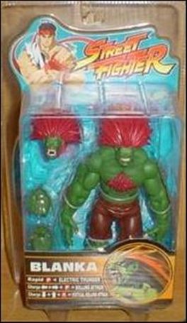 Street Fighter (Round 2) figure 1-E Blanka (Olive Green)