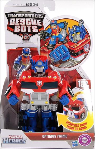 Transformers Rescue Bots (Transforming) figure 3 Optimus Prime