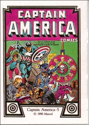 Captain America (Base Set) card 5 Captain America 5