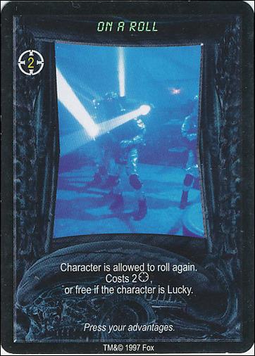 Aliens/Predator (Base Set) card 242 On a Roll