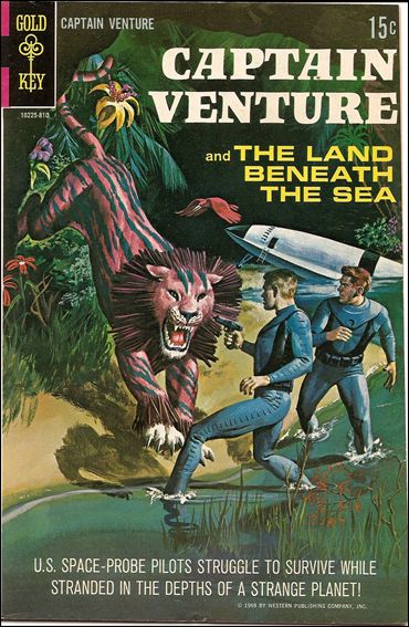 Captain Venture and the Land Beneath the Sea 1-A by Gold Key