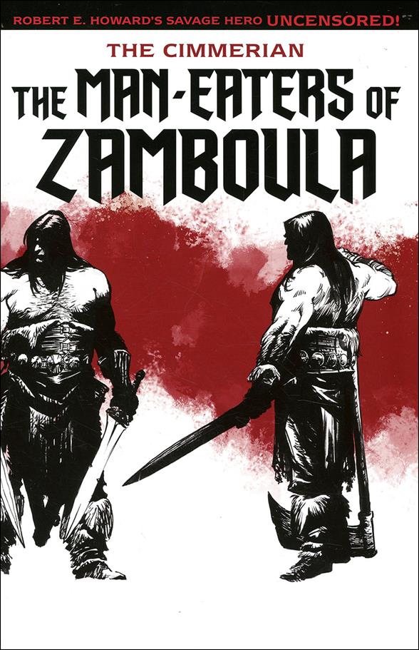 Cimmerian: The Man-Eaters of Zamboula issue 2-C Robin Recht Wraparound Cover