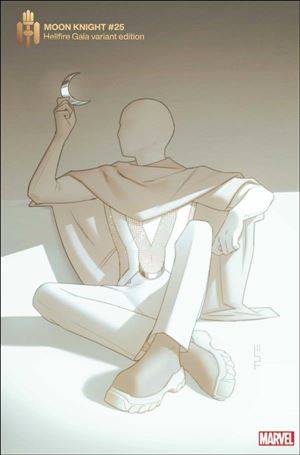 Moon Knight (2021) issue 25-E W. Scott Forbes Hellfire Gala Cover