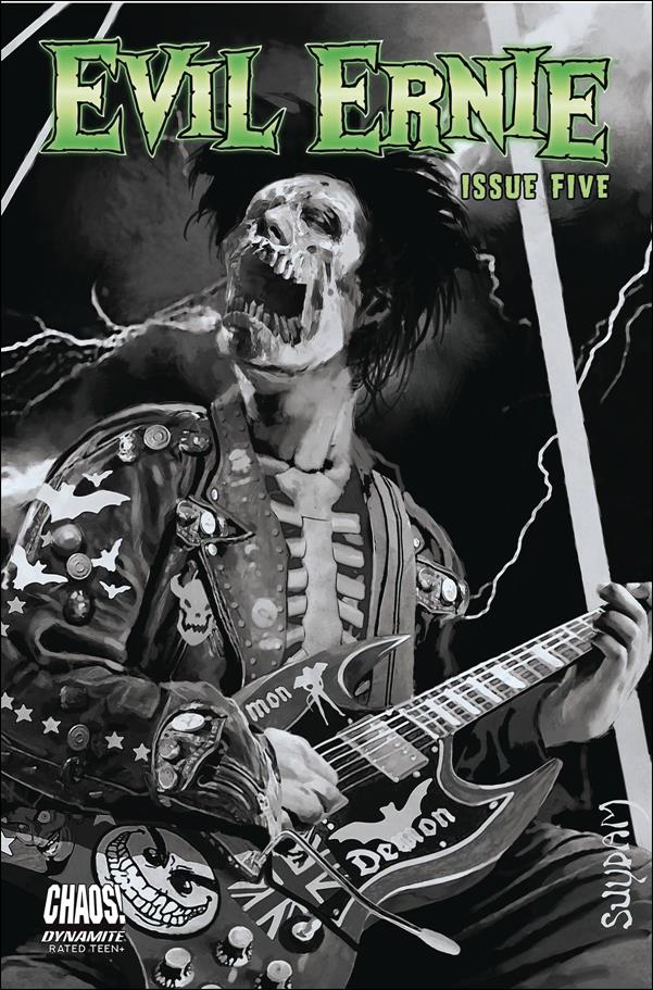 Evil Ernie (2021) issue 5-I Arthur Suydam 1:20 Black & White Cover