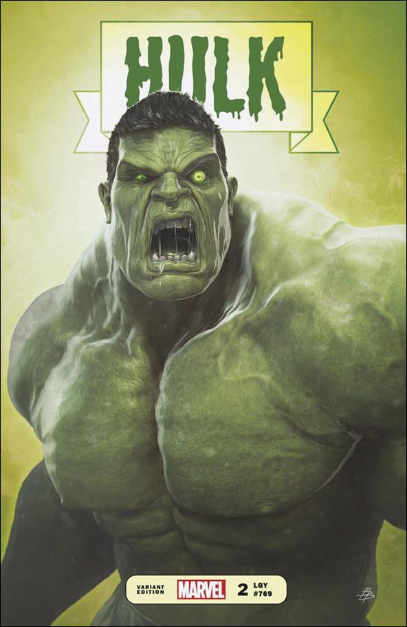 Hulk (2022) issue 2-D Björn Barends Frankie's Comics Cover