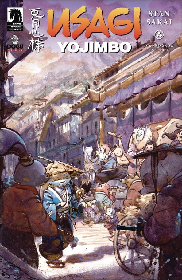 Usagi Yojimbo: Ice and Snow issue 5-B Jared Cullum Cover