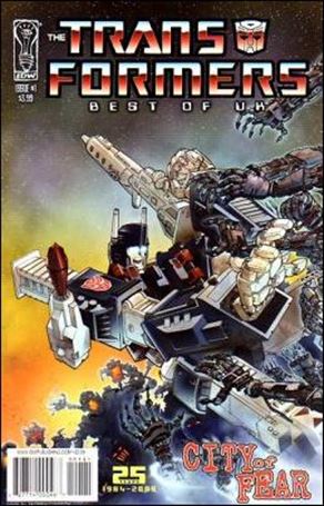 Transformers: Best of UK: CIty of Fear Cover Image 1