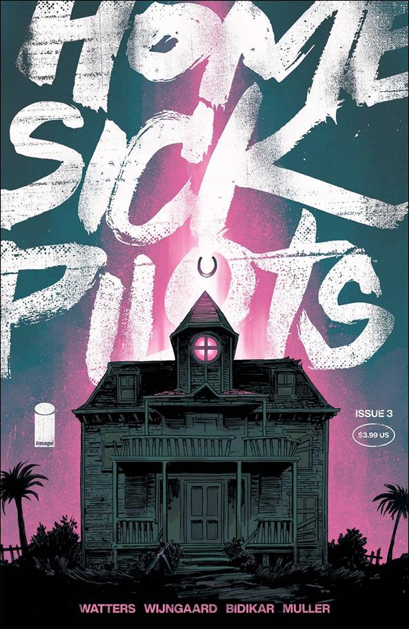 Home Sick Pilots issue 3-C Declan Shalvey Cover