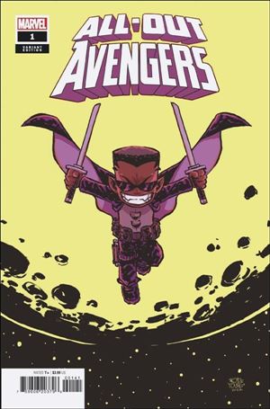 All-Out Avengers issue 1-C Skottie Young Cover