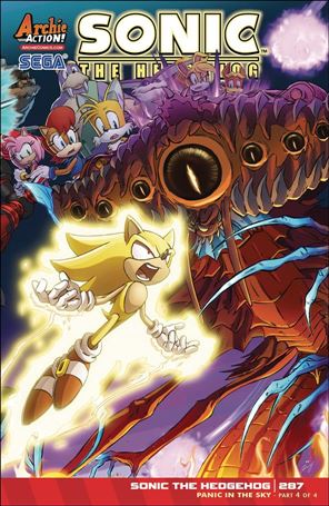 Sonic the Hedgehog (1993) issue 287 Dan Schoening Cover