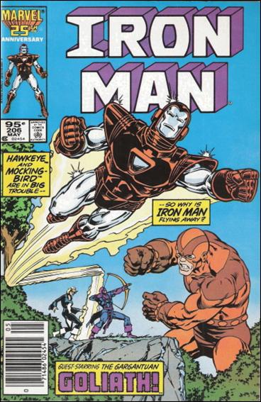 Iron Man (1968) issue 206-B Canadian Price Cover