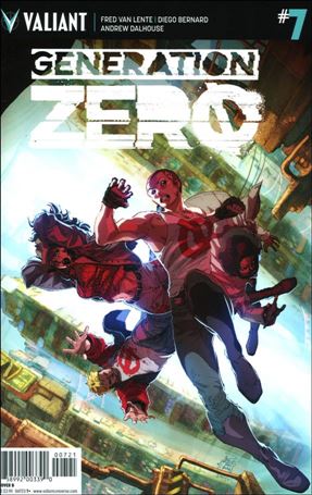 Generation Zero issue 7-B Philip Tan Cover