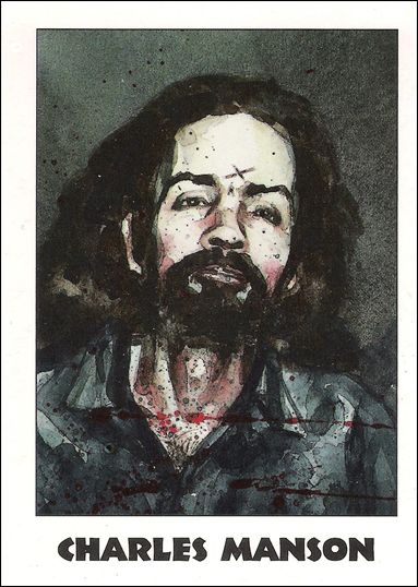 True Crime (Base Set) card 71 Charles Manson