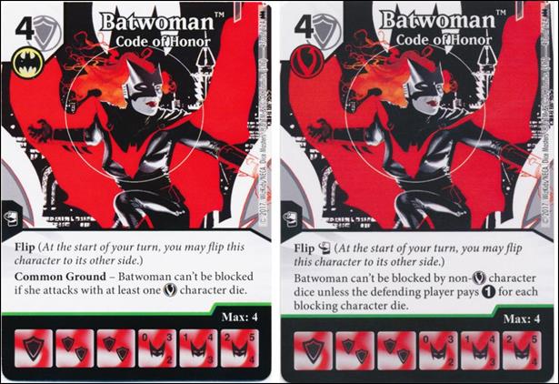 DC Comics Dice Masters Batman card 47 Batwoman: Code of Honor