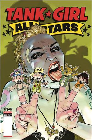 Tank Girl All Stars issue 3-B Philip Bond Cover