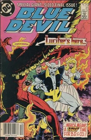 Blue Devil issue 31-C Canadian Price Cover