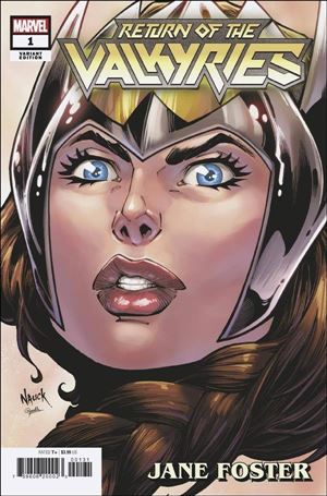 King in Black: Return of the Valkyries issue 1-C Todd Nauck Marvel Headshot Cover