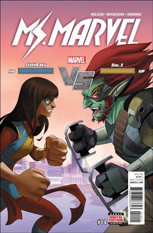 Ms. Marvel (2016) issue 14 Nelson Blake II Cover