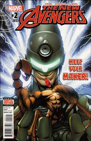 New Avengers (2015) issue 2 Gerardo Sandoval Cover