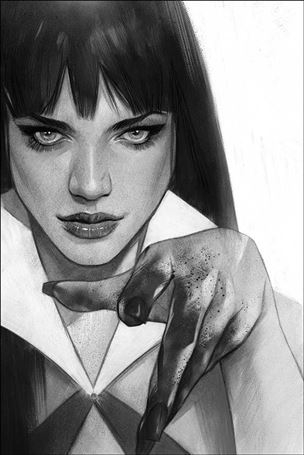 Vengeance of Vampirella (2019) issue 2-I Ben Oliver 1:21 Black & White Virgin Cover
