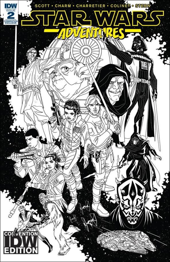 Star Wars Adventures (2017) issue 2-E Tim Levins IDW Convention Cover