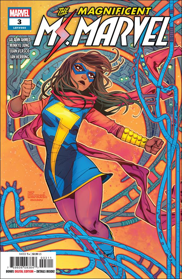 Magnificent Ms. Marvel issue 3 Eduard Petrovich Cover