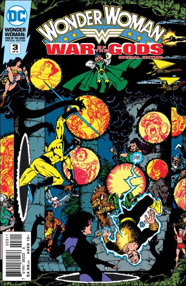War of the Gods issue 3-C Special Edition Facsimile Cover