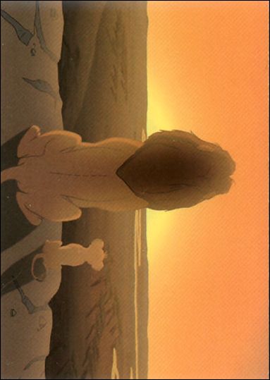 Lion King: Series 1 (Base Set)  card 7 Everything the Light Touches is our Kingdom