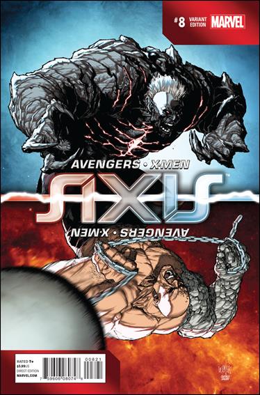 Avengers & X-Men: AXIS issue 8-C Leinil Francis Yu 1:100 Inversion Cover