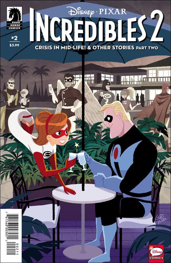 Incredibles 2: Crisis in Mid-Life! & Other Stories issue 2 Gurihiru Cover
