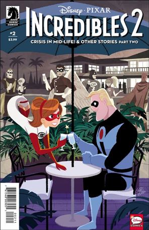 Incredibles 2: Crisis in Mid-Life! & Other Stories issue 2 Gurihiru Cover