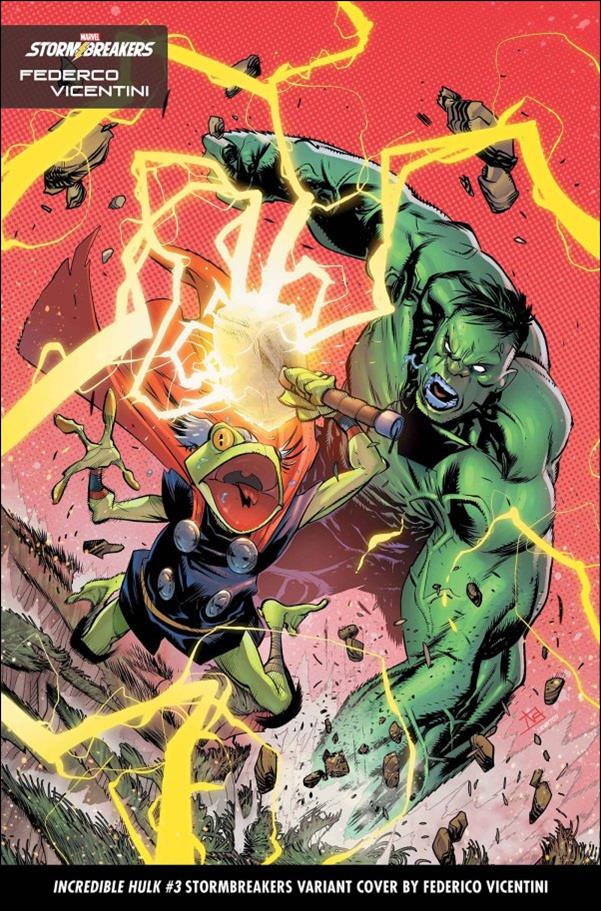 Incredible Hulk (2023) issue 3-B Federico Vicentini Stormbreakers Cover