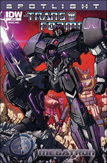 Transformers Spotlight: Megatron issue nn-D Alex Milne Stadium Comics Cover
