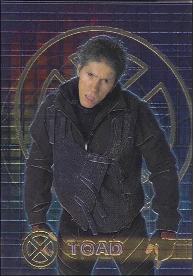 X-Men: The Movie (Double Sided Finest Chromium Subset) card C10 Toad