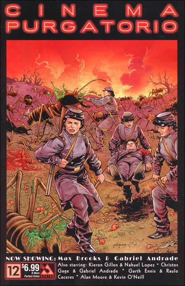 Alan Moore's Cinema Purgatorio issue 12-B Gabriel Andrade More Perfect Union Cover