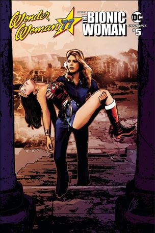 Wonder Woman '77 Meets The Bionic Woman Cover Image 2