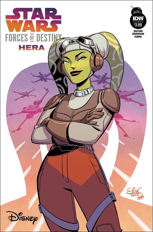 Star Wars Adventures: Forces of Destiny: Hera issue 1-B Elsa Charretier Cover