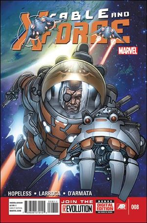 Cable and X-Force issue 8 Salvador Larroca Cover