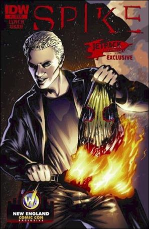 Spike (2010) issue 1-C NECC Jetpack Comics Cover 1/1000