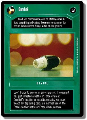Star Wars: Premiere Limited (Base Set) card 39 Comlink