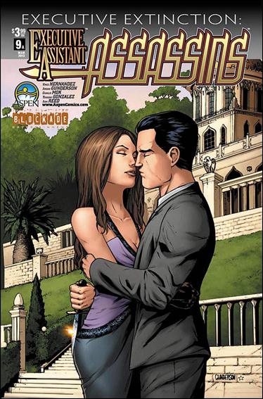 Executive Assistant: Assassins issue 9 Jordan Gunderson Cover